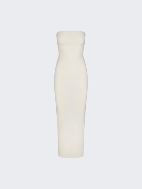 ÉTERNE Tube Maxi Dress Cream