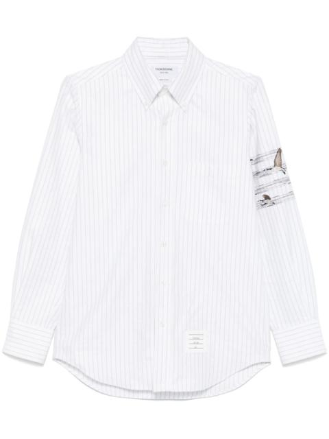 Thom Browne Straight Fit Broad Shirt