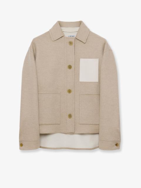 Loewe Loewe Women Workwear Wool And Cashmere Jacket