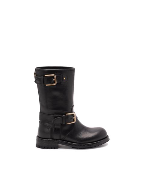 Dolce & Gabbana Biker Boots