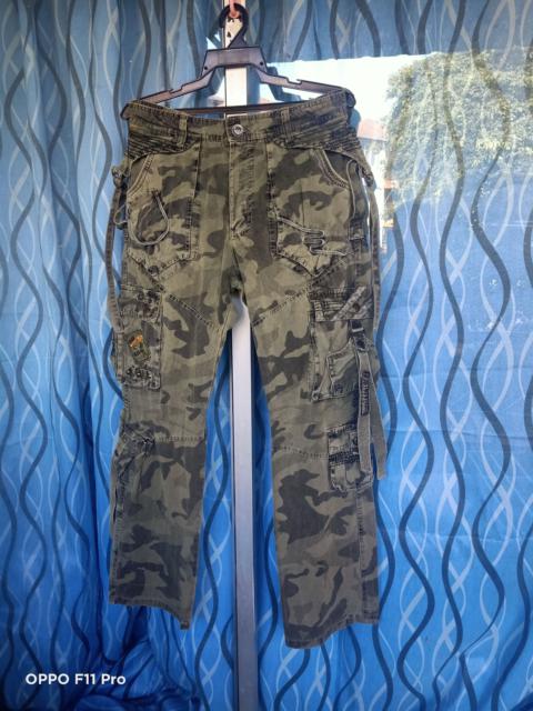 Other Designers 99%Is - Parachute Bondage Camo Cargo Pants