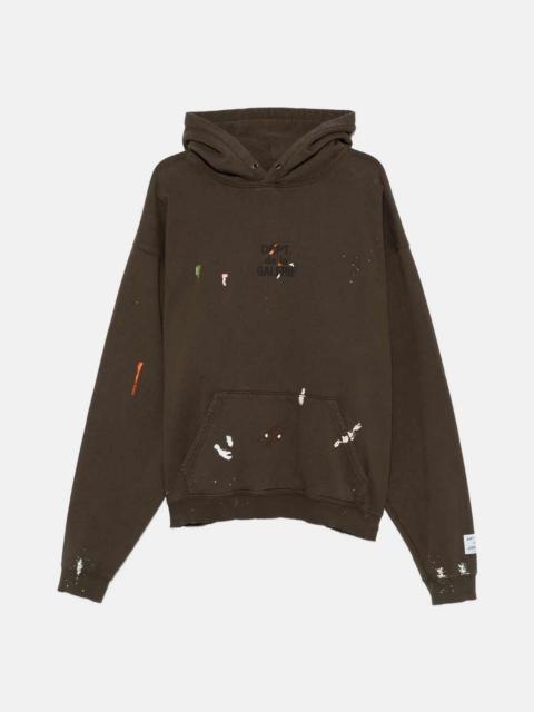 GALLERY DEPT. OUT022-SPIA FRENCH LOGO PAINTED HOODIE