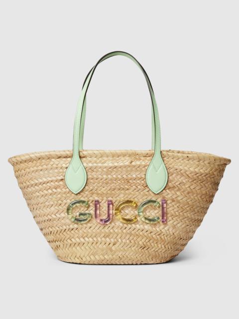 GUCCI Small tote bag with Gucci logo