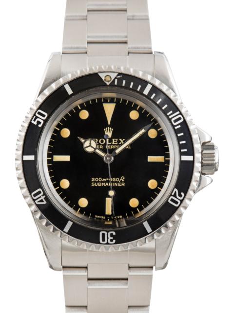 ROLEX Vintage Rolex Submariner Ref 5513 Stainless Steel Bracelet