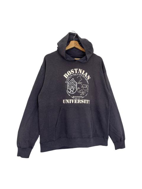 Other Designers Vintage - Bostnian University Crewneck Hoodies Sweater Size L