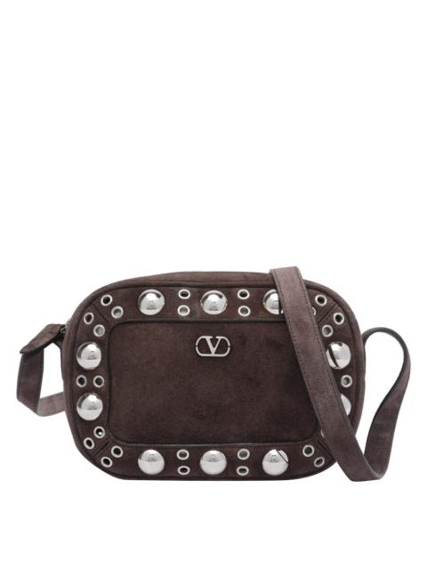 Valentino Valentino Garavani Suede Nellcote Crossbody Bag