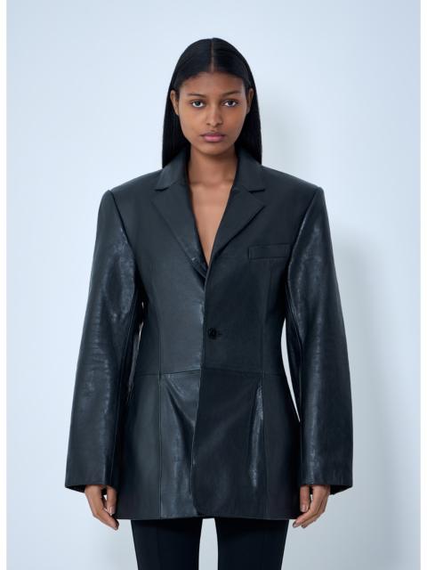 Alexander Wang Alexander Wang Women Leather Single-Breasted Blazer