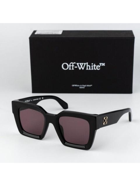 Off-White Off-White JACKSON Men Sunglasses Black Burgundy Square OERI13I 1028 AUTHENTIC
