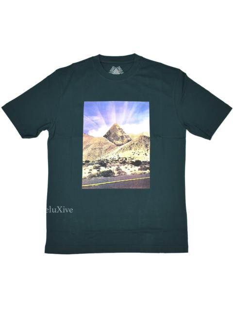 PALACE Palace Pyramid Tri-Ferg Logo P-Sprang T-Shirt Green DS