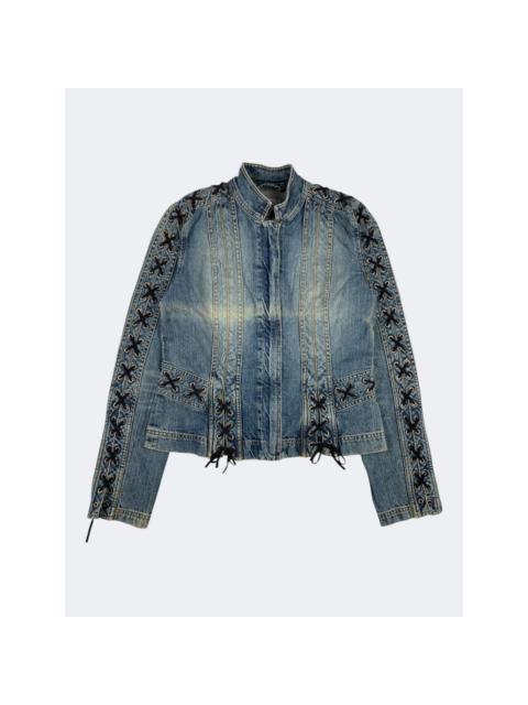 Other Designers Armani Exchange - Womens Cropped Denim Jacket