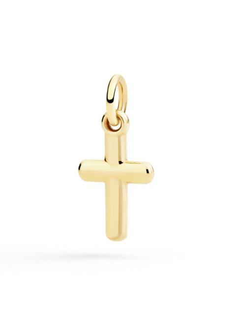 DoDo YELLOW GOLD CROSS CHARM