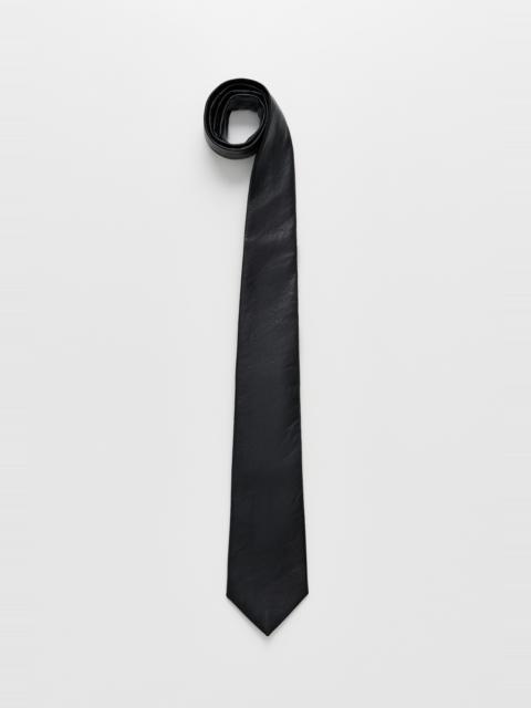 Our Legacy Tie Black Real Fake Leather