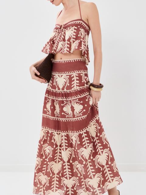 Johanna Ortiz Rituales Maxi Skirt