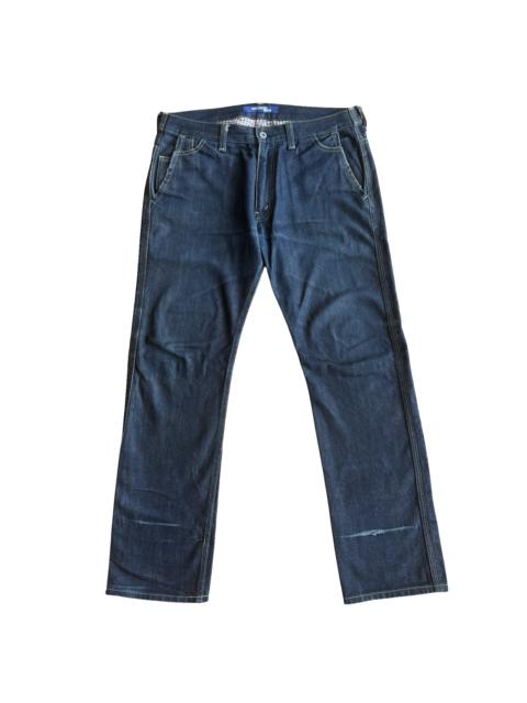 Junya Watababe Faux Snakeskin Pocket Jeans Sz Large