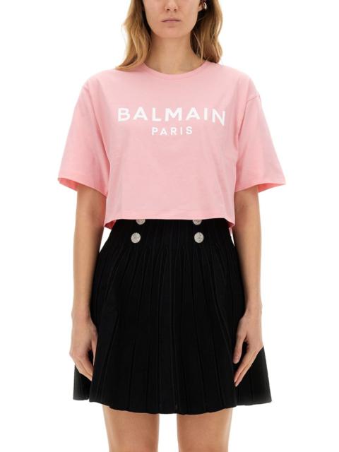 Balmain Women T-Shirt With Logo