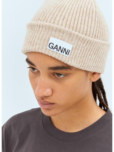 GANNI Ganni Women Rib Beanie Hat