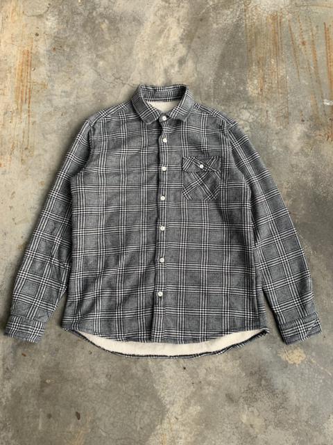 Other Designers Uniqlo - Gu By Uniqlo Sherling Sherpa Flannel Jacket