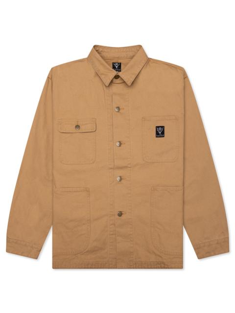 South2 West8 COVERALL - CHESTNUT