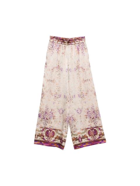 Pierre-Louis Mascia Printed silk trousers