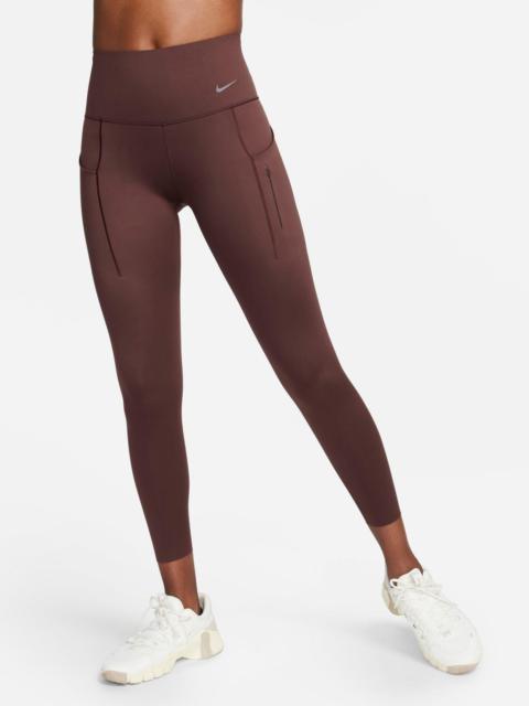 Nike WOMEN'S NIKE GO FIRM-SUPPORT HIGH-WAISTED CROPPED LEGGINGS