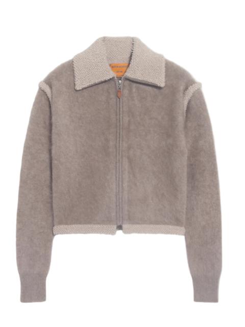 GUEST IN RESIDENCE Grizzly Frankie Jacket in Taupe/Oatmeal