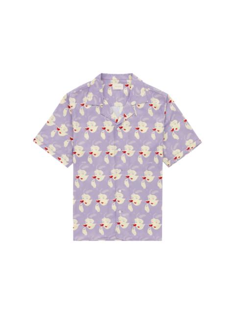 AIMÉ LEON DORE Aime Leon Dore Printed Leisure Shirt Purple