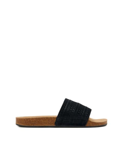 adidas Adilette perforated-band sandals