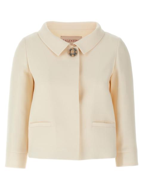 Valentino Garavani Women Valentino Garavani Crepe Jacket