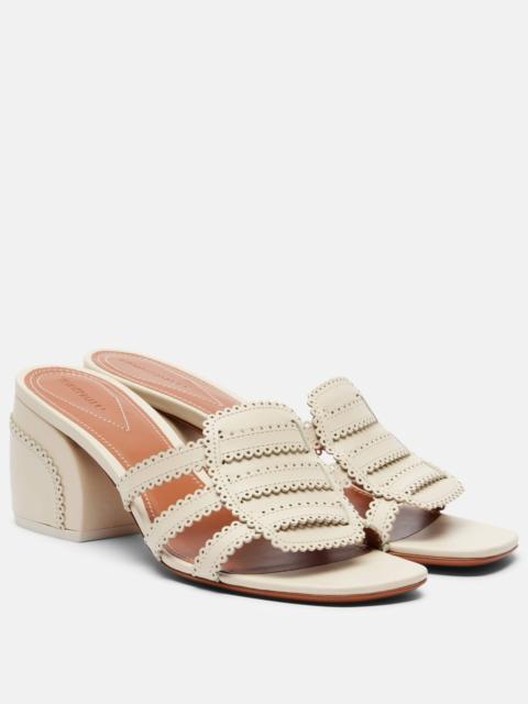 Zimmermann Goldie 65 leather mules