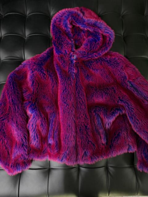 Givenchy Givenchy 23FW short fur jacket Purple
