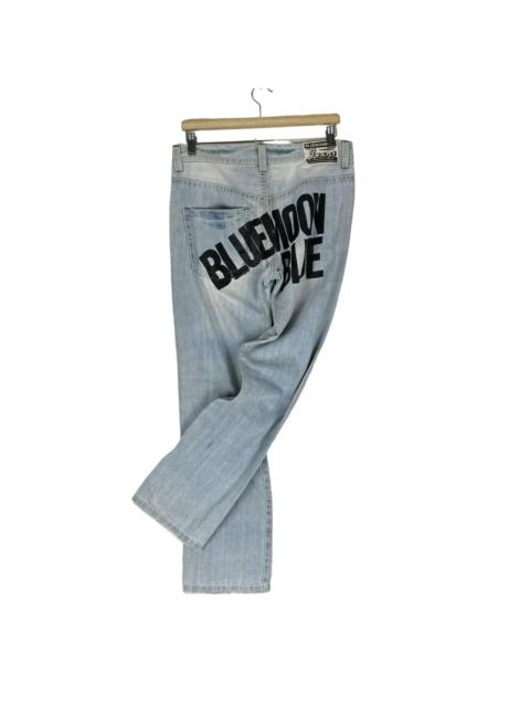 Blue Blue Japan ☀️BLUE MOON BLUE DENIM JEANS SINGLE POCKET PANTS