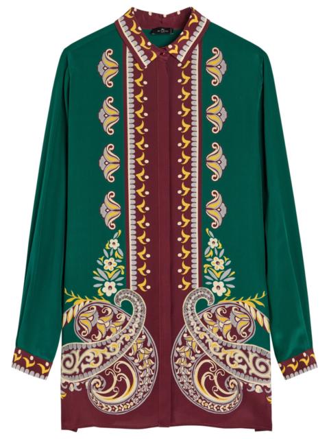 Etro Etro Printed Silk Shirt