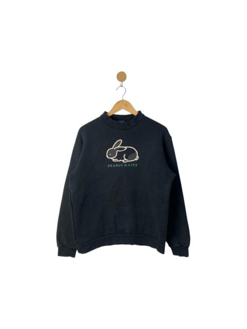 Other Designers Japanese Brand - Pearly Gates Jack Bunny Ears Big Logo Knitwear #2602