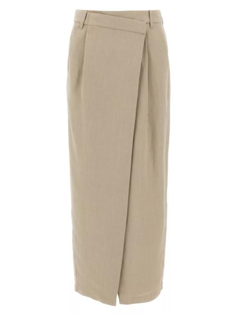 Brunello Cucinelli Women Wrap Skirt