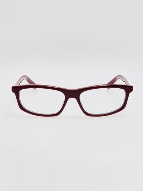 LINDA FARROW Cuadro Optical in Bordeaux