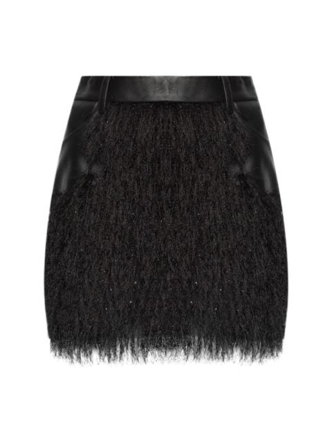 THE MANNEI fringed skirt