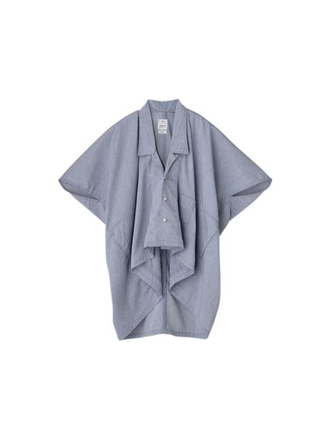 visvim RUANA BLOUSE CHAMBRAY NAVY