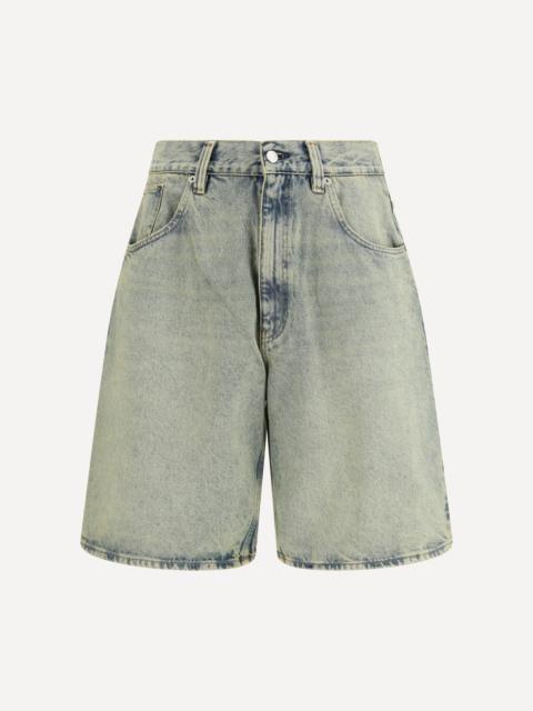 SUNFLOWER Super Wide Denim Bermuda Shorts
