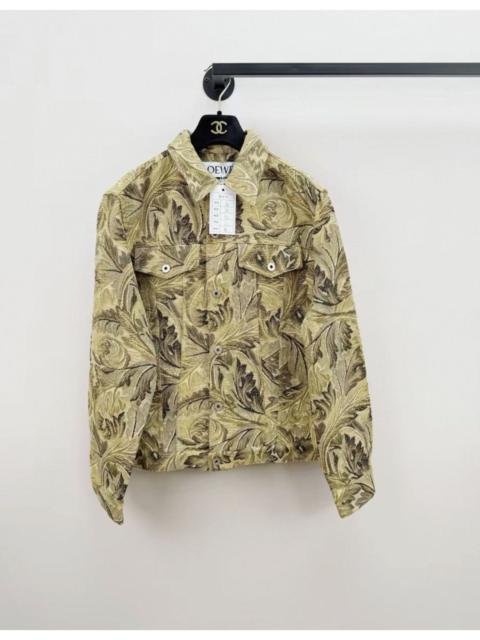 Loewe Loewe Yellow William Morris Denim Jacket