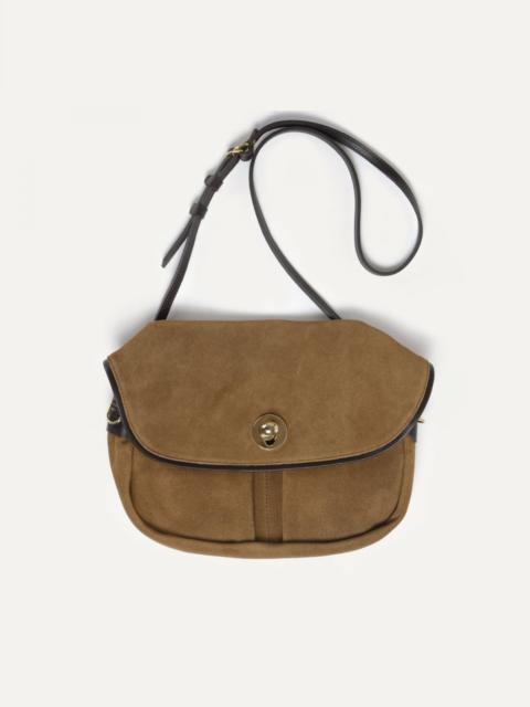 Bleu de Chauffe JANICE SOFT MUSETTE S BAG  -  HAZELNUT BROWN