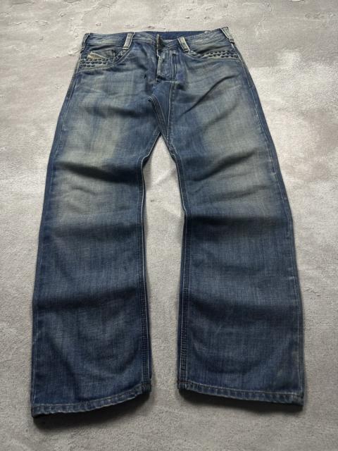 Diesel Vintage Undercover Style Washed Diesel Studded Denim Jeans