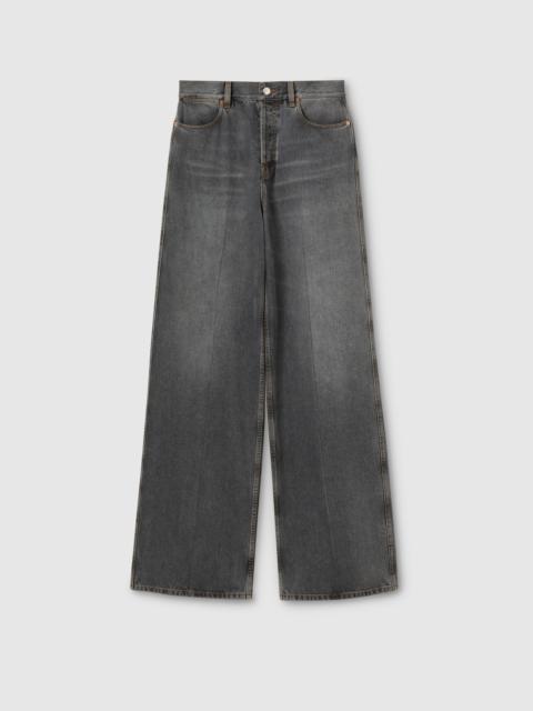 GUCCI Wide leg denim pants
