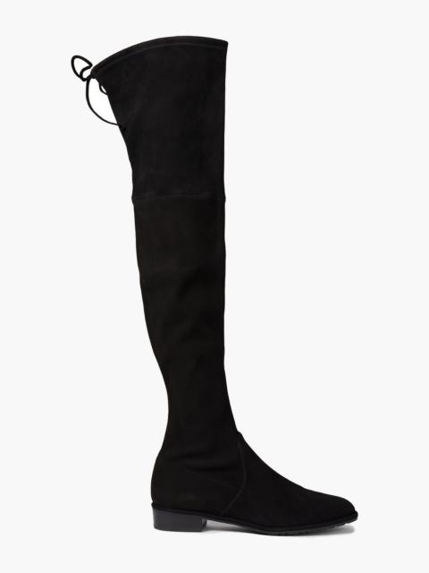 Stuart Weitzman Stretch-suede over-the-knee boots