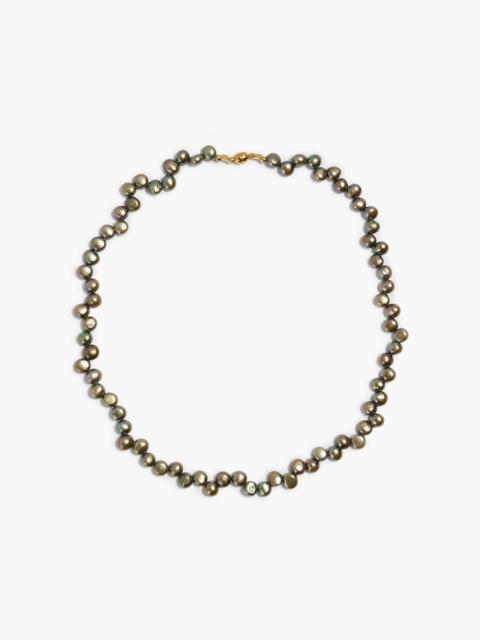 Jennifer Behr Josefina 18-karat gold-plated freshwater pearl necklace