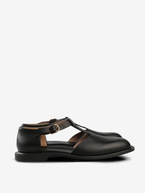 The Row THE ROW - Women Nic T-Strap Shoes