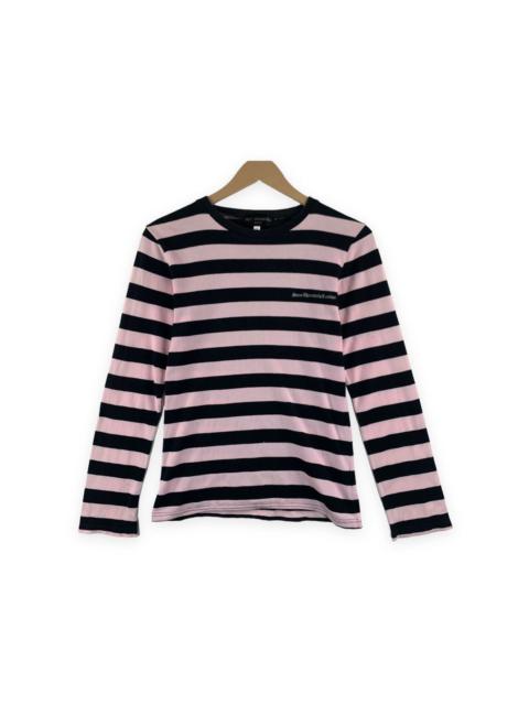 Other Designers Designer - Sexy Dynamite London Stripe Long Sleeve Shirt Simple Design