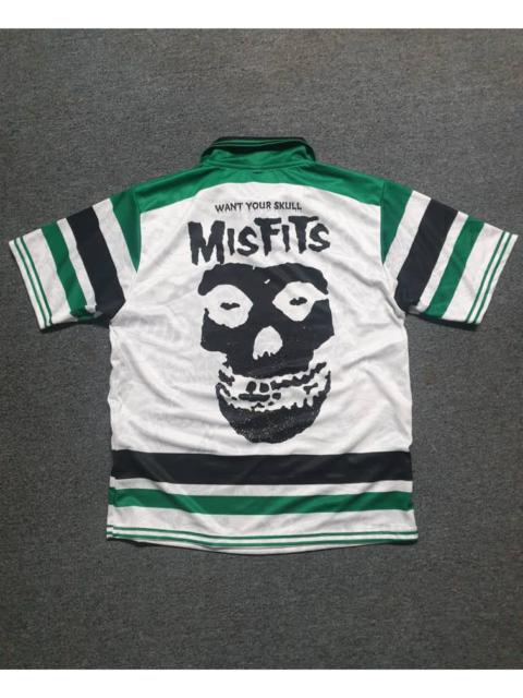 Archival Clothing - Misfits band green white jerseys
