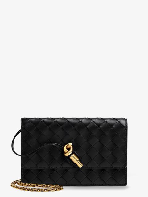 Bottega Veneta Bottega Veneta Leather Crossbody Bag With Intrecciato Motif