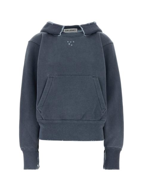 Our Legacy Air force blue cotton sweatshirt