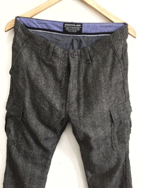Other Designers Designer - 291295 Laboratories 🇯🇵 Wool Pocket Cargo Pants